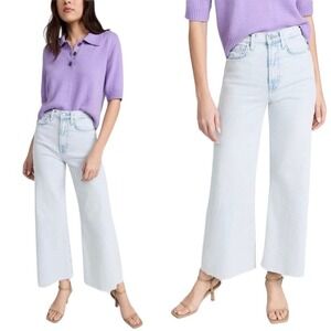 New 7 For All Mankind Ultra High Rise Cropped Jo  Size 30